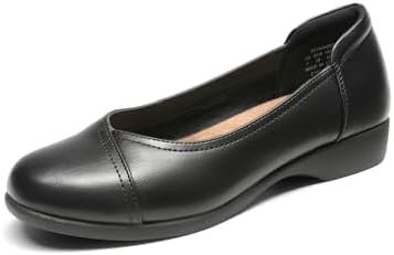 DREAM PAIRS Womens Ballet Flats, Comfortable Slip On Business Office Dress Shoes for Women Dressy and Work with 3D Molded Insole