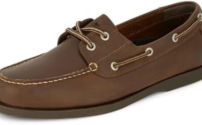 Dockers Men’s Vargas Leather Handsewn Boat Shoe