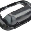 AM Autoparts Smooth Black Tailgate Handle Bezel for 99-07 Chevy Silverado GMC Sierra - Image 2
