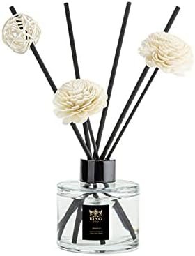 King of Scent Reed Diffuser & Oil Diffuser Sticks with Flower, Aromatherapy, Home & Kitchen Décor,Fragrance and Gifts… B0CHHBGTZQ (Shangri-La)