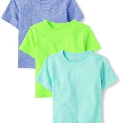 The Children's Place Baby Toddler Boys Short Sleeve Crew Neck Tees