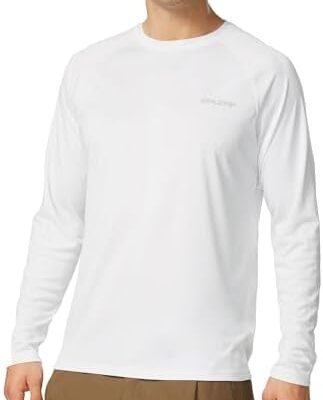 BALEAF Men's Sun Protection Shirts UV SPF UPF 50+ Long Sleeve Rash Guard Fishing Running Quick Dry Lightweight