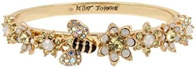 Betsey Johnson Womens Motif Bangle Bracelet