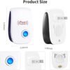 Pest Repeller 10pack Ultrasonic Mouse Repellent Pest Control Electronic Ultrasonic Plug in Insects,Mice & Spider, Mosquito Repellent for Home,Office,Warehouse,Hotel,Garage,Indoor Rodent Repellent - Image 5