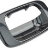 AM Autoparts Smooth Black Tailgate Handle Bezel for 99-07 Chevy Silverado GMC Sierra