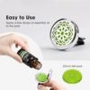 ttstar Car Diffuser Vent Clip - 30mm Aromatherapy Essential Oil Car Diffuser Vent Clips with 36 Refill Pads (3 Lotus Vent Clips, Metal) - Image 3