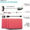 POWERUP 4.0 The Next-Generation Smartphone RC Controlled Paper Airplane Kit. Easy to Fly with Autopilot & Gyro Stabilizer. For Hobbyists, Pilots, Tinkerers. STEM Ready with DIY Modular Kit - Image 4