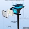 AUDERWIN Solar Spot Lights Outdoor IP65 Waterproof 63 LED 3 Lighting Modes Solar Lights Outdoor for Yard, Garden, Pathway, Lawn, Landscape Solar Lights for Outside-6 Pack - Image 8