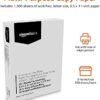 Amazon Basics Multipurpose Copy Printer Paper, 8.5" x 11", 20 lb, 3 Reams, 1500 Sheets, 92 Bright, White - Image 2
