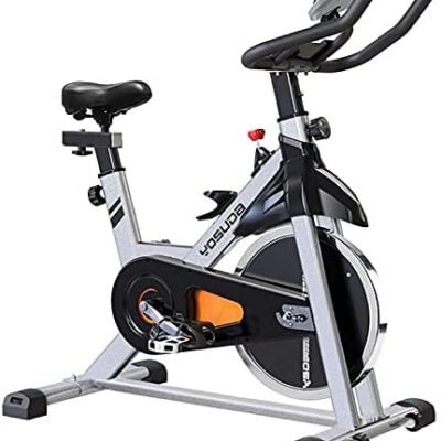 YOSUDA Indoor Cycling Bike Brake Pad/Magnetic Stationary Bike - Cycle Bike with Ipad Mount & Comfortable Seat Cushion