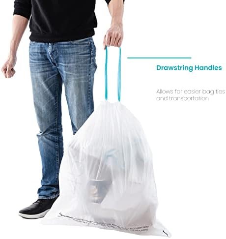 Home Zone Living 12 Gallon Slim Kitchen Trash Can, Stainless Steel, Step Pedal, 45 Liter - Image 5