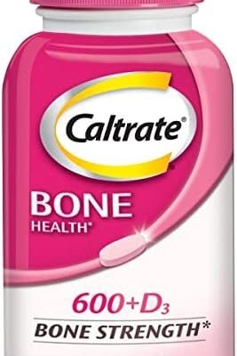 Caltrate 600 Plus D3 Calcium and Vitamin D Supplement Tablets, Bone Health Supplements for Adults - 200 Count