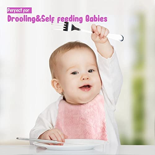 Orighty Baby Washcloths 24-Pack(7''x9''), Microfiber Coral Fleece Baby Towels, Super Soft and Absorbent Wash Cloths for Newborns, Infants and Toddlers, Gentle on Delicate Skin for Face Hands and Body - Image 3