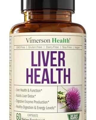 Liver Cleanse Detox & Repair - Artichoke Extract Liver Health Formula for Liver Detox - Liver Supplement with Milk Thistle, Turmeric, Ginger, Dandelion, Zinc & more for Optimal Liver Support. 60 pills