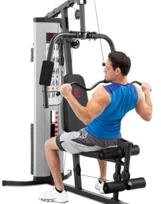 Marcy Multifunction Steel Home Gym 150lb Weight Stack Machine