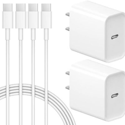 iPhone 15 Pro Max Charger iPhone 15 Charger Fast Charging USB C Charger 2-Pack iPad Pro Charger 6FT Cord for iPhone 15/iPhone 15 Pro/iPhone 15 Pro Max,iPad Pro,iPad Mini 6,iPad Air4,Android Phones