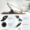Portable Pilates Bar Kit with Resistance Bands for Women & Men, Upgraded 3 Section Pilates Bar for Home Gym Exercise Fitness Equipment Supports Full-Body Workouts - Image 2