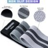 Honmein Resistance Bands for Working Out, 3 Levels Exercise Bands Workout Bands Set for Women Men, Hip Legs Booty Bands for Home Fitness, Gym, Yoga, Pilates - Image 3