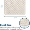 AMOAMI-Dish Drying Mats for Kitchen Counter-Silicone Dish Drying Mat-Kitchen Dish Drying Pad Heat Resistant Mat-Kitchen Gadgets Kitchen Accessories Kitchen Small Appliances (16" x 18, BEIGE) - Image 6