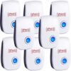 Pest Repeller 10pack Ultrasonic Mouse Repellent Pest Control Electronic Ultrasonic Plug in Insects,Mice & Spider, Mosquito Repellent for Home,Office,Warehouse,Hotel,Garage,Indoor Rodent Repellent