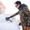 Moyidea 36" Extendable Ice Scraper Snow Brush Detachable Snow Removal Tool with Ergonomic Foam Grip for Car SUV Truck - Image 6