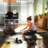 YOSUDA Magnetic/Water Rowing Machine 350 LB Weight Capacity - Foldable Rower for Home Use with Bluetooth, App Supported, Tablet Holder and Comfortable Seat Cushion - Image 7