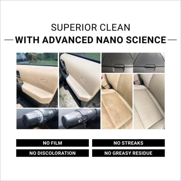 CAR GUYS Super Cleaner | Effective Car Interior Cleaner | Leather Car Seat Cleaner | Stain Remover for Carpet, Upholstery, Fabric, and Much More! | 18 Oz Kit - Image 5