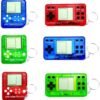 6pc Video Game Party Favors for Kids, Arcade Video Game Keychain Video Game Party Supplies
