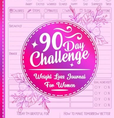 Weight Loss Journal for Women: Cute Food and Fitness Planner For Women | Funny Motivational Daily Food Calorie Counter Workout And Exercise Log Book ... You 12 Week Meal And Activity Fitness Tracker