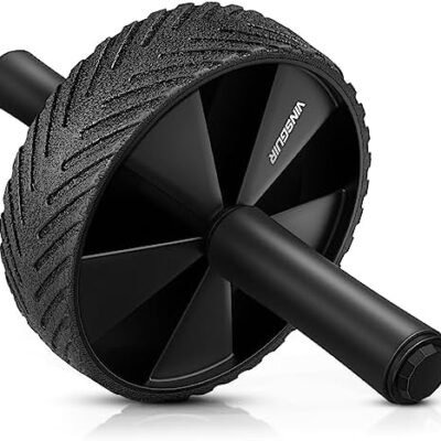 Vinsguir Ab Roller Wheel - Ab Workout Equipment for Difficult Abdominal & Core Strength Training, Home Gym Fitness Equipment, Exercise Wheel for Men Women