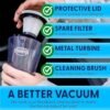 ThisWorx Car Vacuum Cleaner - Car Accessories - Small 12V High Power Handheld Portable Car Vacuum w/Attachments, 16 Ft Cord & Bag - Detailing Kit Essentials for Travel, RV Camper - Image 5