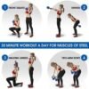 Yes4All Kettlebell Vinyl Coated Cast Iron – Great for Dumbbell Weights Exercises, Full Body Workout Equipment Push up, Grip Strength and Strength Training, PVC - Image 8