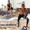 Yes4All Kettlebell Vinyl Coated Cast Iron – Great for Dumbbell Weights Exercises, Full Body Workout Equipment Push up, Grip Strength and Strength Training, PVC - Image 5