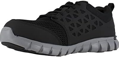 Reebok Mens Sublite Cushion Toe Athletic Shoe