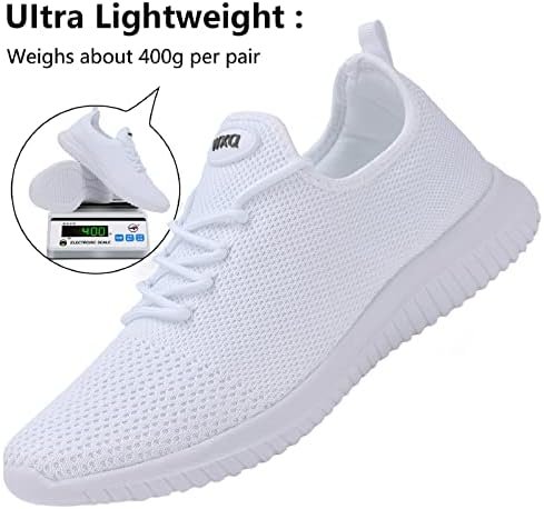 WXQ Men's Running Shoes Comfortable Lightweight Breathable Walking Shoes Mesh Workout Casual Sports Shoes - Image 4