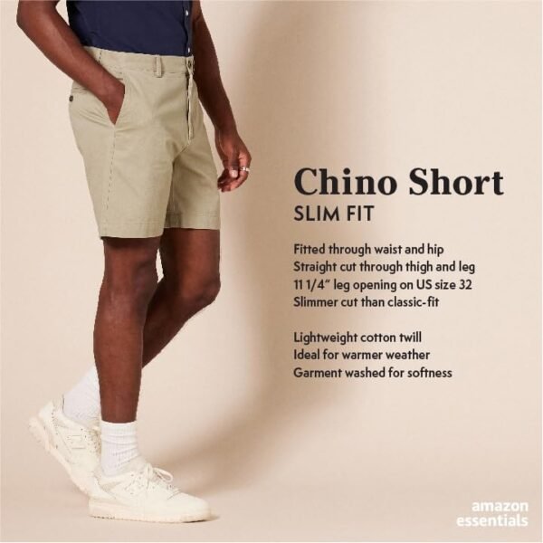 Amazon Essentials Men's Slim-Fit 7" Short - Image 2