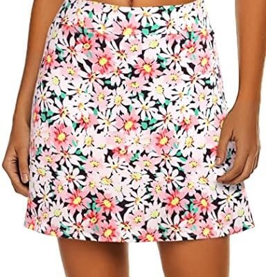 Ekouaer Women's Active Performance Skort Lightweight Skirt for Running Tennis Golf Workout Sports