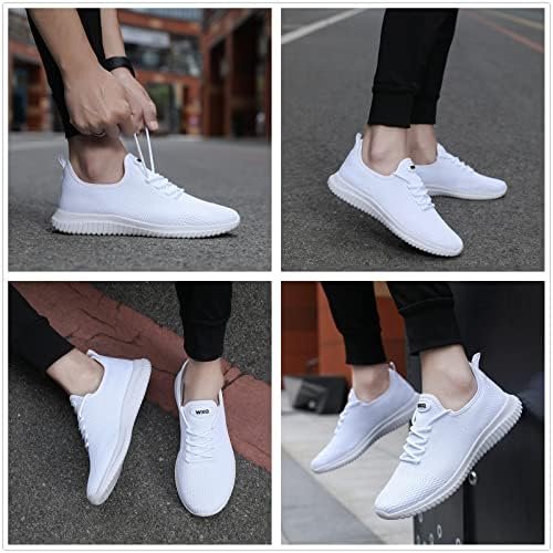 WXQ Men's Running Shoes Comfortable Lightweight Breathable Walking Shoes Mesh Workout Casual Sports Shoes - Image 6